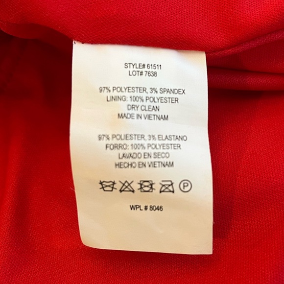 Red fit and flare by INC International Concepts. - Picture 5 of 6